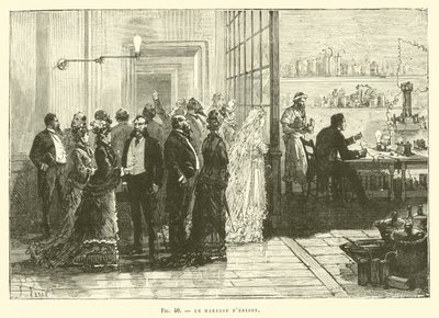 The Marriage of Edison by French School